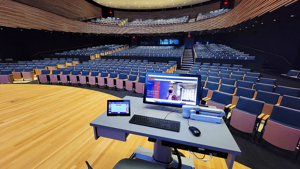 Extron AV Control System Helps Syracuse University Auditorium Convert to Multifunctional Space, slide 5