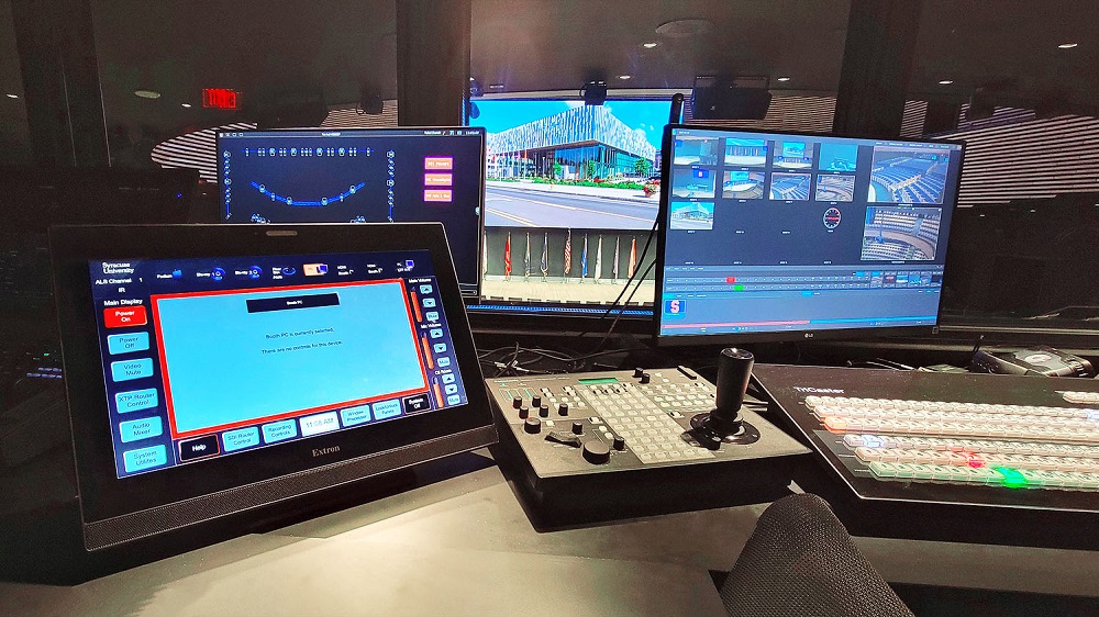 Extron AV Control System Helps Syracuse University Auditorium Convert to Multifunctional Space, slide 2