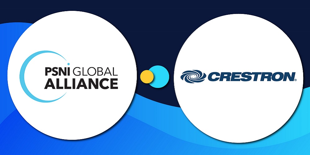 PSNI Global Alliance and Crestron logos.