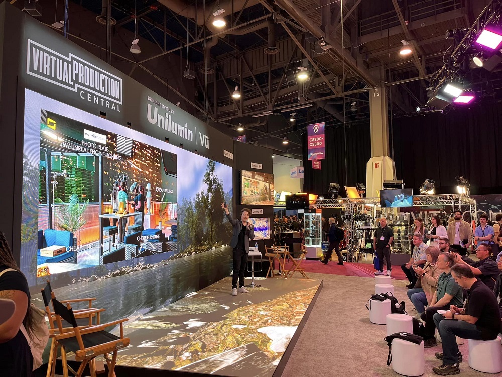 Unilumin Recaps NAB 2023: Virtual Production, Unano Displays, Metasight Ecosystem, slide 2