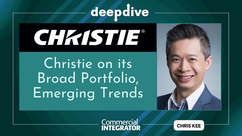 [title slide] Christie on its broad portfolio, emerging large-format display trends