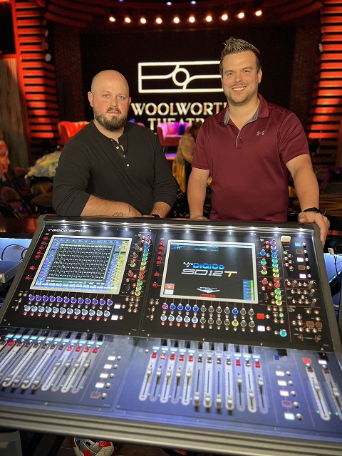 DiGiCo SD12T Console Brings History to Life at Woolworth Theatre, slide 0