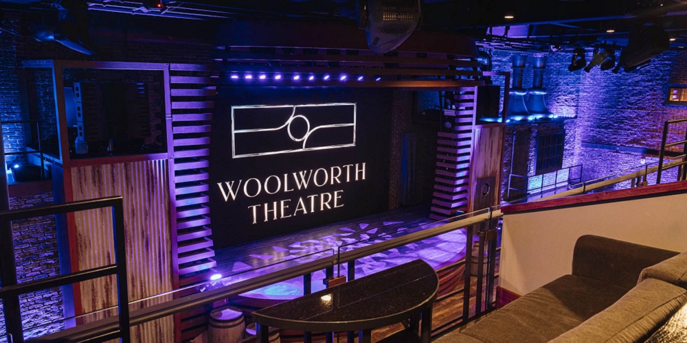 View of Woolworth Theatre outfitted with DiGiCo SD12T console.