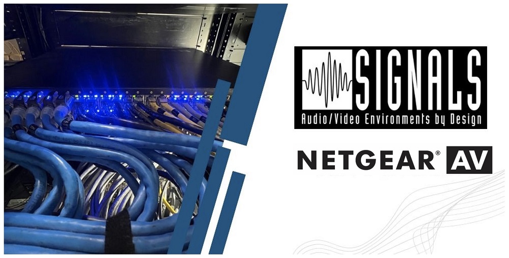 Signals and Netgear AV logos.