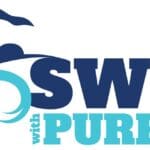 Swim With Purpose logo.