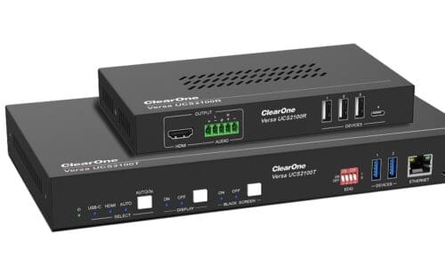 ClearOne Versa UCS2100 collaboration kit.