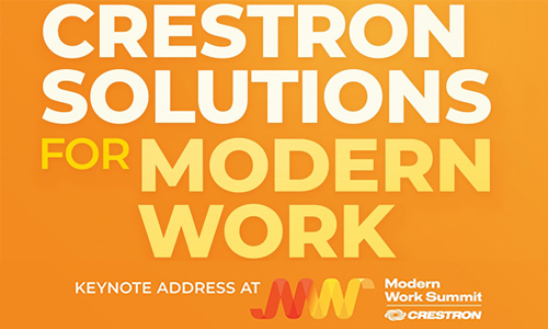 Crestron Modern Work Summit 2023