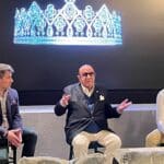 Samsung's The Wall is the crown jewel of the home theater of Clive Davis.