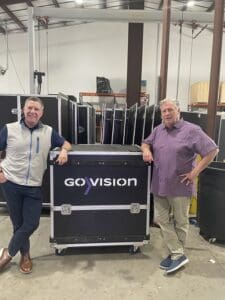 Go Vision's Curtis and Faciane standing