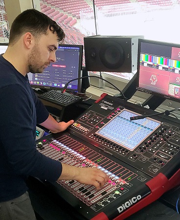 DiGiCo SD10B Consoles Enhance Boston College Broadcast Operations, slide 0