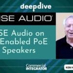 title slide: MSE Audio on IP-Enabled PoE Speakers with Ken Hecht