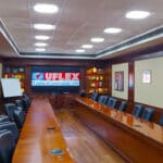 UFlex India Corporate boardroom uses Extron NAV Pro AV over IP system