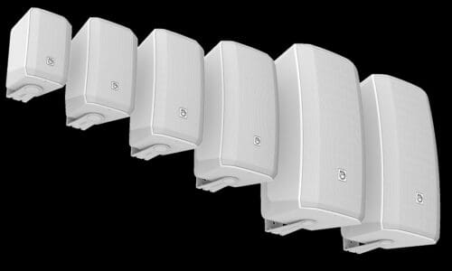 AtlasIED AS Series in white.
