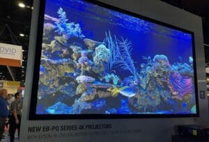 Epson’s new EB-PQ Series 4K projector at InfoComm 2023