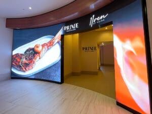 Experiential signage at Gila River Hotel and Casino.