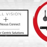 Hall Technologies Hall Vision and Nexus Connect poster.
