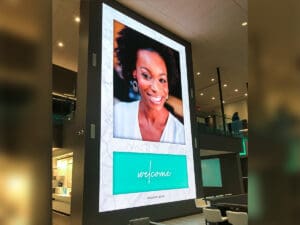 DIgital Signage at dental clinic.