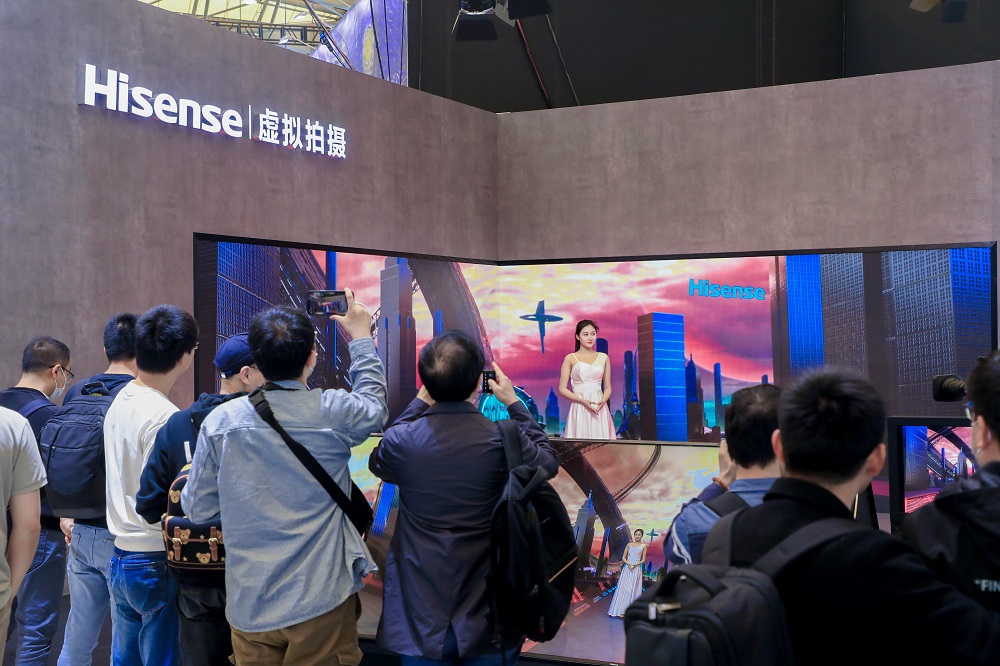 LED China 2023 Hisense booth