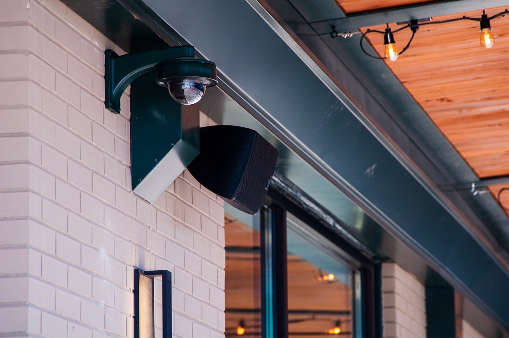 security camera, The Pitch installation by TSI Global Companies