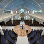 Berkeley Prep’s brand-new chapel outfitted with Sennheiser EW-DX audio system.