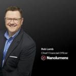 Headshot of Rob Lamb, Nanolumens CFO.