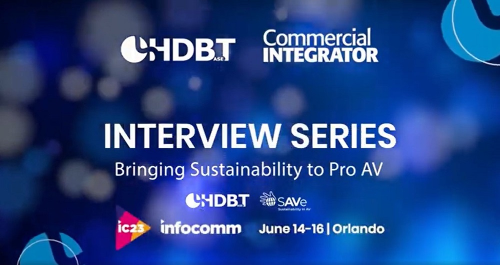 HDBaseT Sustainability in Pro AV