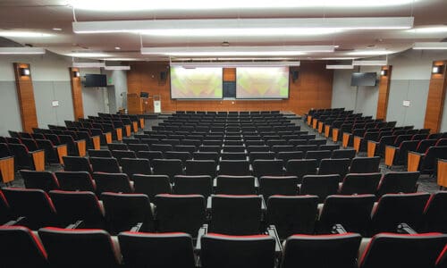 lecture hall at USC