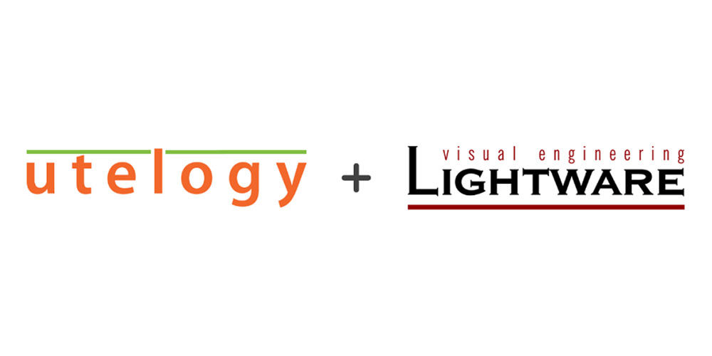 Utelogy Lightware logo.