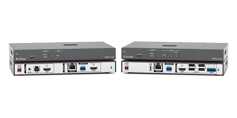 Extron DTP3 Series extenders.