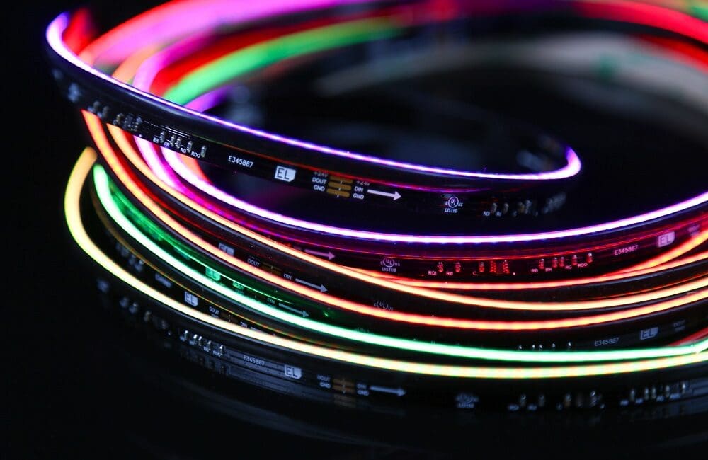 Environmental Lights Launches Continuous Side View RGB PixelControl Strip Light in Black Finish