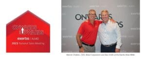 Warren Chaiker, CEO, Almo Corporation and Dan Smith at Exertis Almo NSM.