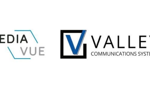 MediaVue Valley Communications logos.