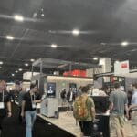 CEDIA CIX booths showing resimercial and commercial technologies.