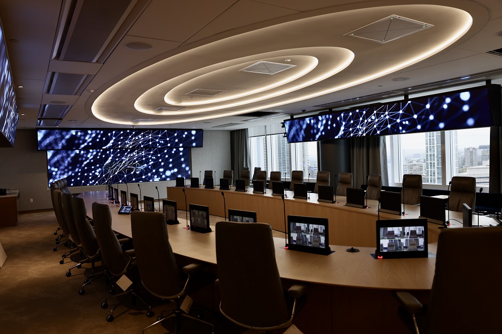 AVI-SPL 2023 Integration Award Best Meeting Room Boardroom Project 3