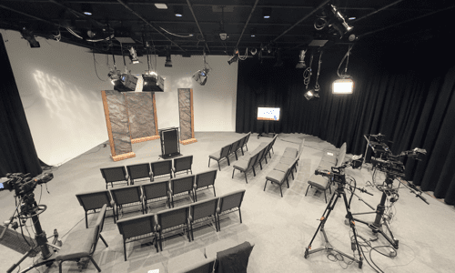 Friends of Israel Gospel Ministry (FOIGM) production studio 2