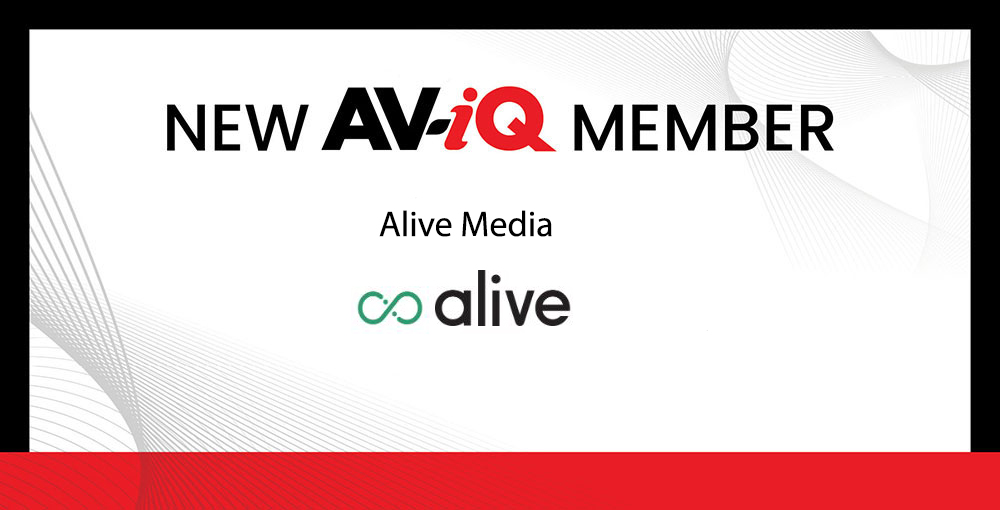 Alive Media joins AV-iQ and gains an AV-iQ-powered catalog.