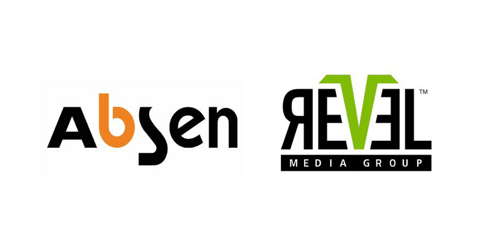 Absen Revel Media Group Logos