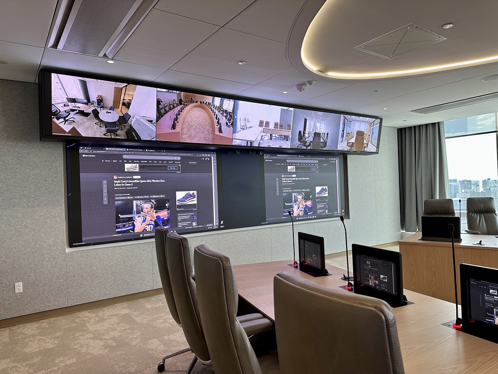 Best Meeting Room Project: AVI-SPL Tackles Design of Cutting-Edge Boardroom for Global Financial Institution, slide 4
