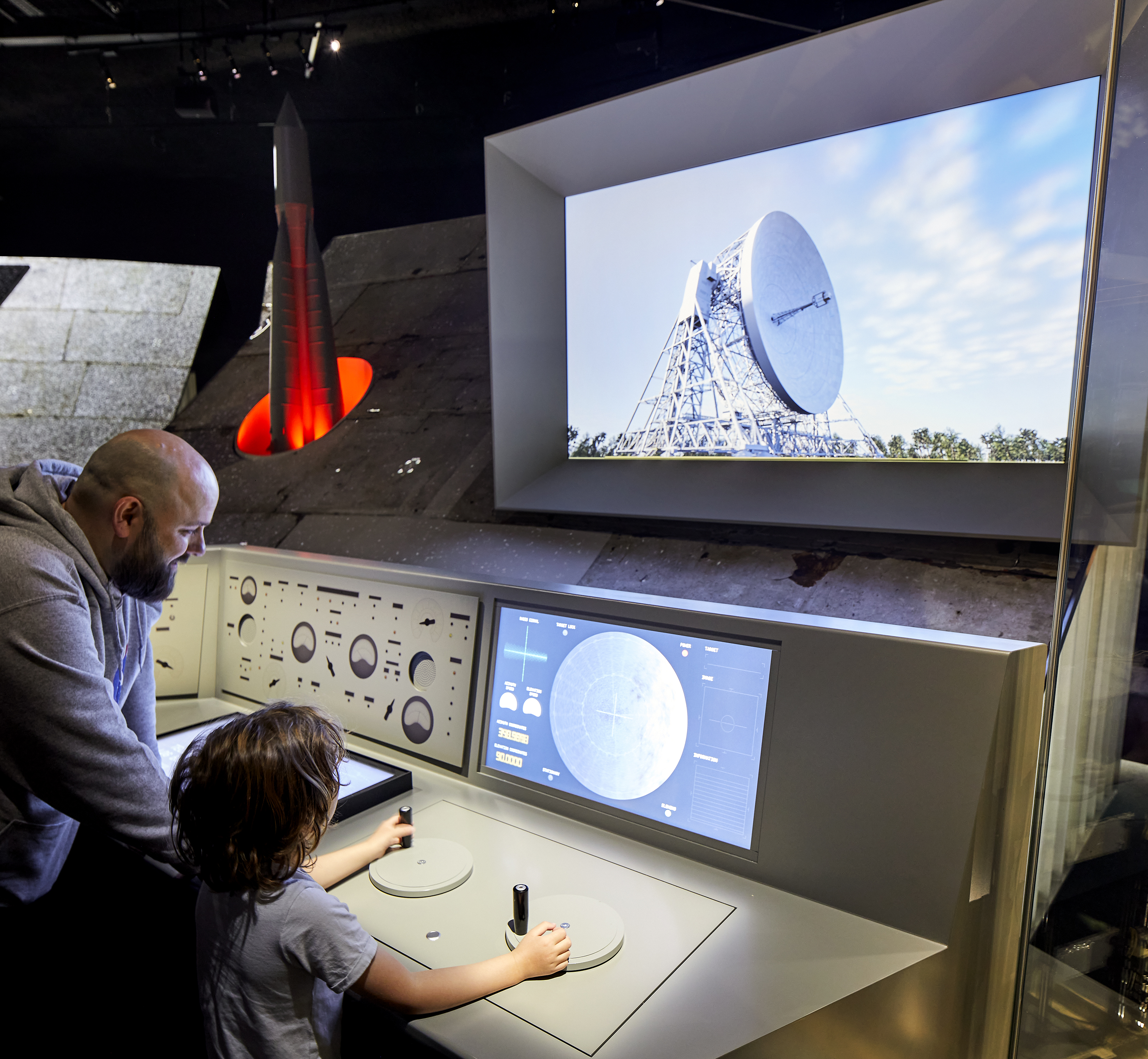 Best Museum Project: Electrosonic Delivers An Immersive Experience at The First Light Exhibition at Jodrell Bank, slide 5