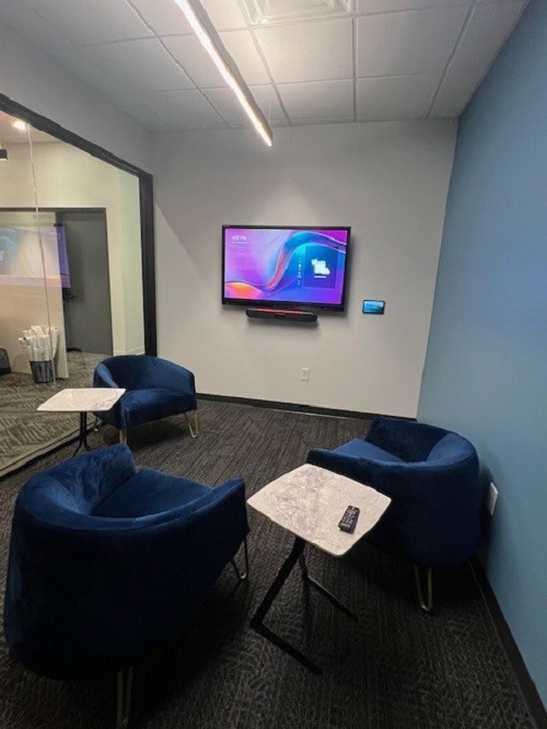 Pavion Incorporates K-array’s KSCAPE RAIL Sound + Light Technology At Raleigh Office, slide 6