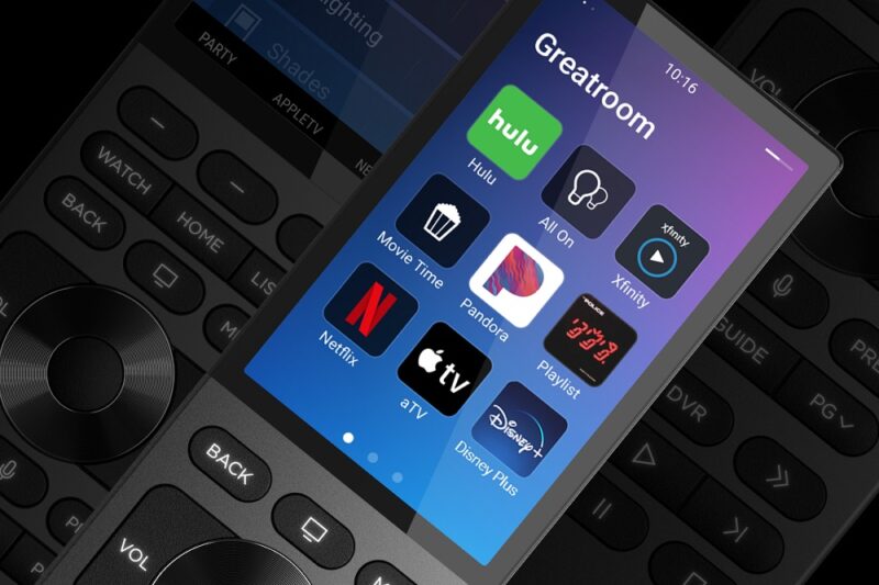 Control Interface: Snap One for Control4 Halo Touch Remote