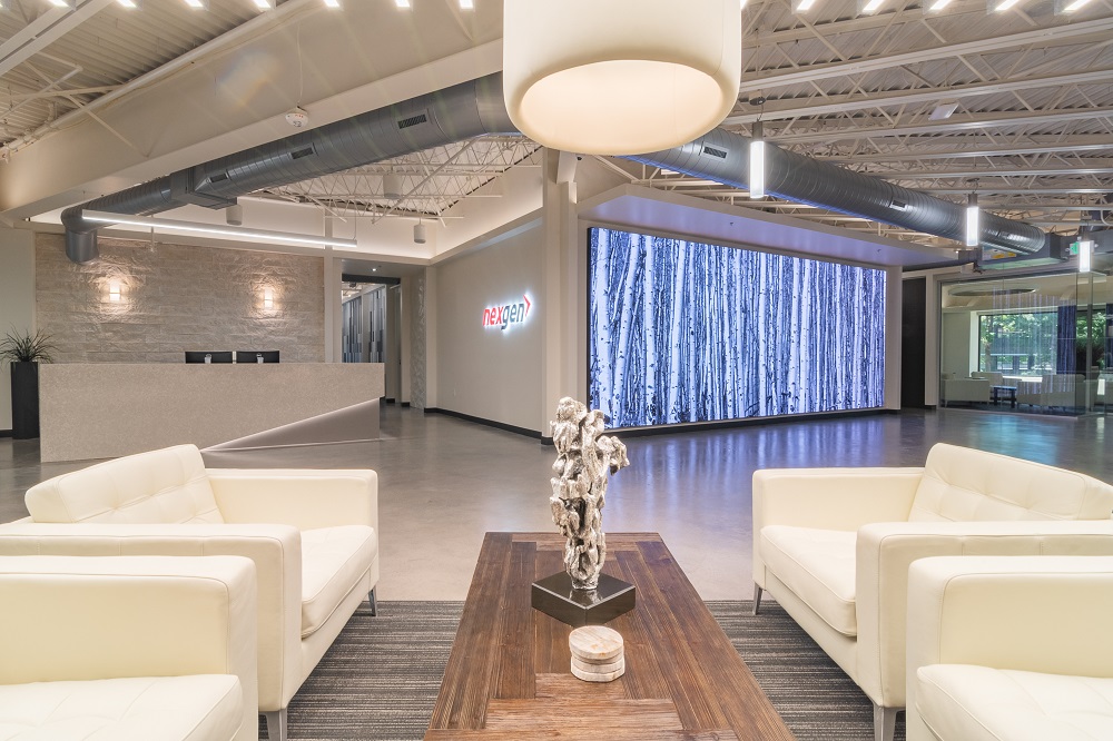 Logic Integration Transforms Building into Tech Marvel: NexGen HQ, slide 4