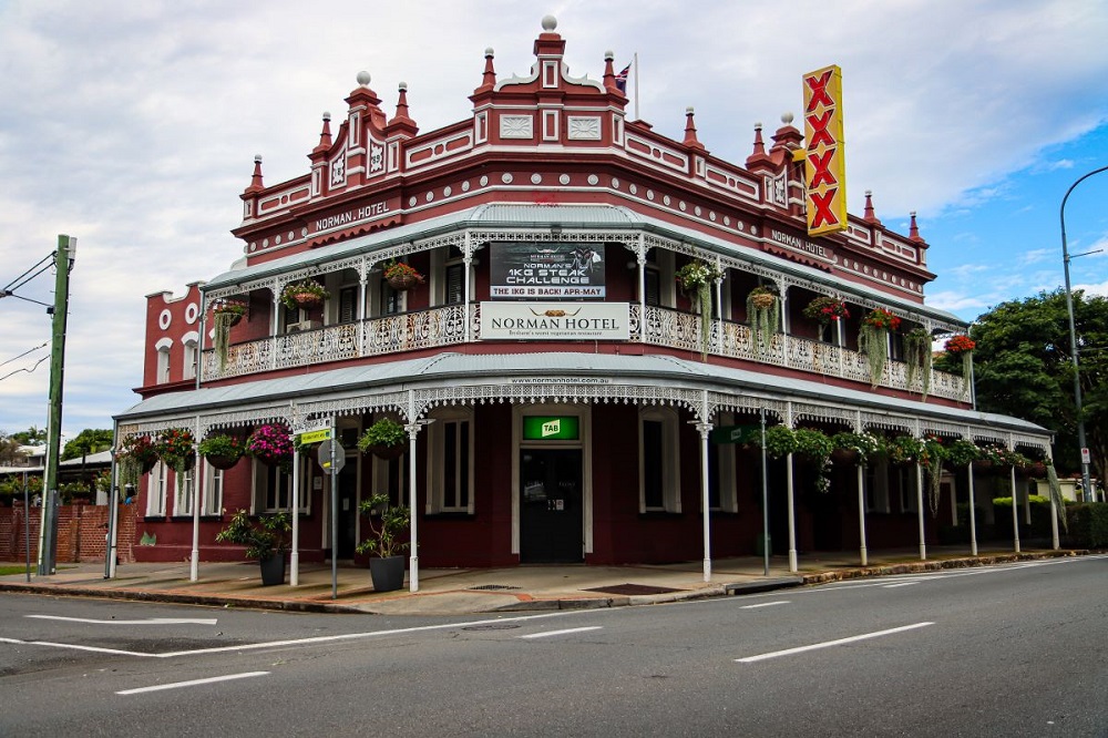 Norman Hotel during daylight.