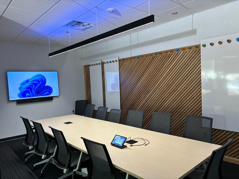 Pavion Incorporates K-array’s KSCAPE RAIL Sound + Light Technology At Raleigh Office, slide 8