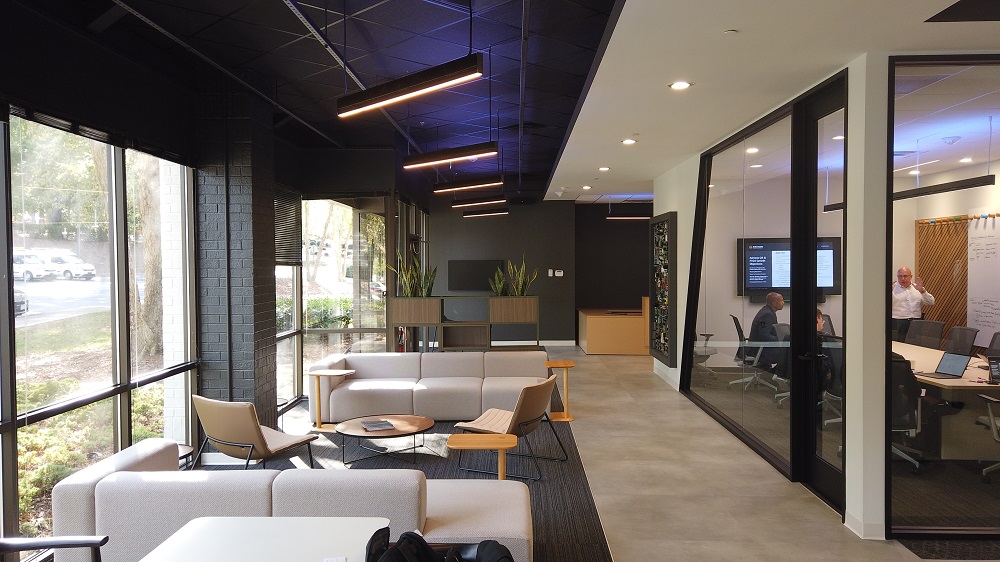 Pavion Incorporates K-array’s KSCAPE RAIL Sound + Light Technology At Raleigh Office, slide 7