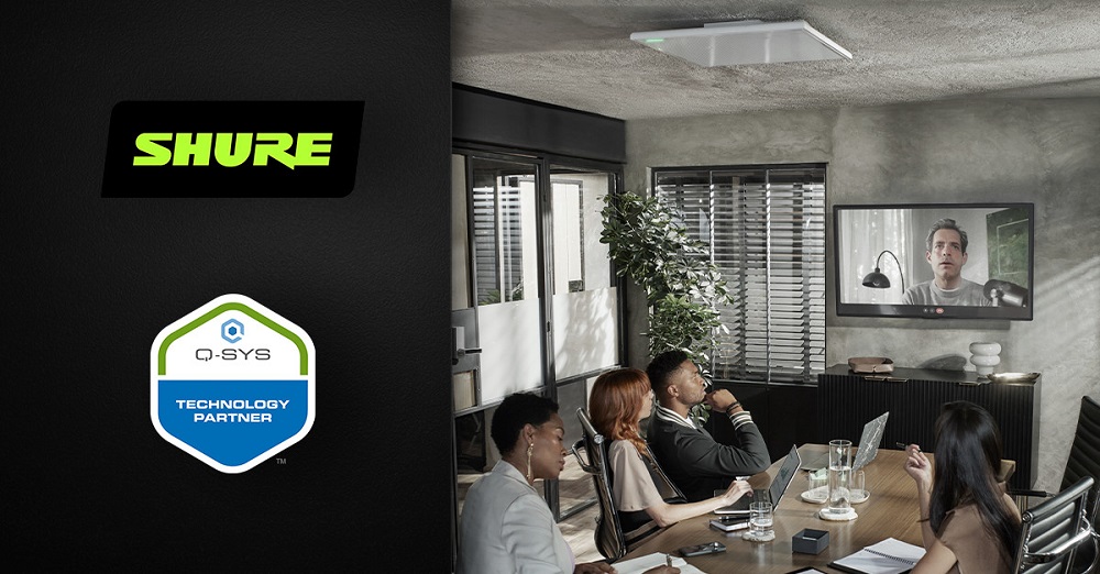 Shure Q-SYS Tech Partner Program