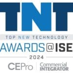 TNT TOP NEW TECHNOLOGY AWARDS AT ISE 2024 LOGO