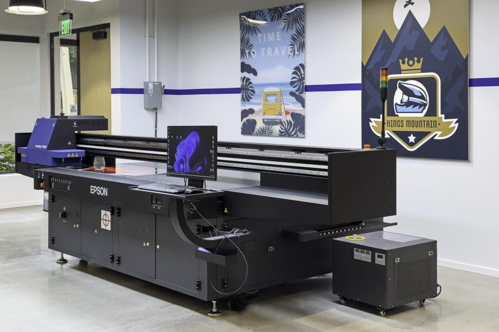 Inkjet printers for large-scale projects.