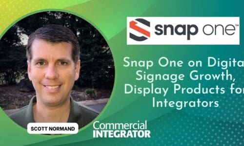 Scott Normand Snap One digital signage deep dive
