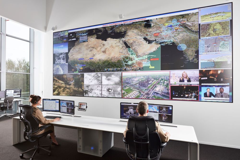 Barco is a specialist in control room environments and how to integrate them.